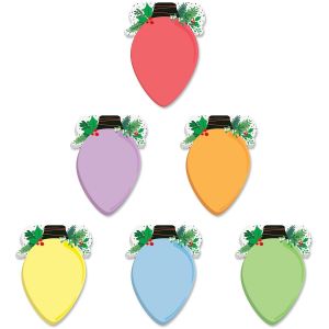 Christmas Light Notepads - BOGO