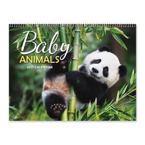2027 Baby Animals Wall Calendar