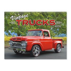 2027 Vintage Trucks Wall Calendar