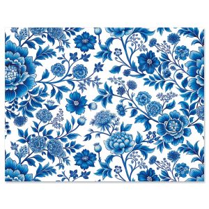 Blue Chinoiserie Note Cards
