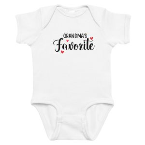 Grandma's Favorite Baby Bodysuit Romper