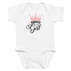 Daddy's Little Girl Baby Bodysuit Romper
