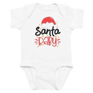 Santa Baby Baby Bodysuit Romper