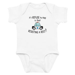 Resisting A Rest Baby Bodysuit Romper