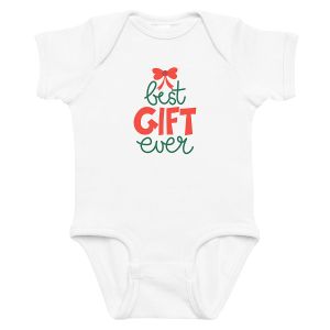 Best Gift Ever Baby Bodysuit Romper