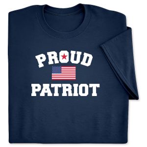 Proud Patriot Navy Adult T-Shirt