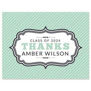 Custom Graduation Thank You Note Cards