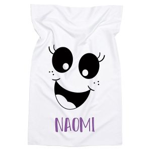 Girly Ghost Face Personalized Pillowcase