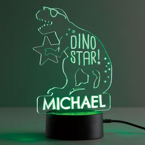 Personalized Dinostar LED Acrylic Nightlight