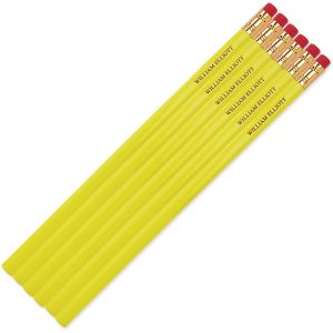 Yellow #2 Hardwood Custom Pencils