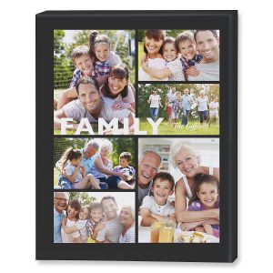 Family Collage Custom Photo Canvas