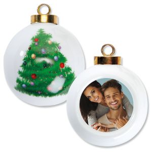 Full Custom Photo Ornament - Round Tree
