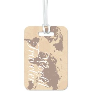 World Traveler Custom Luggage Tag