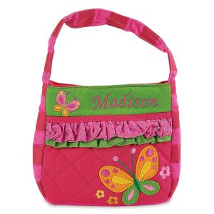 Custom Butterfly Quilted Purse by Stephen Joseph®