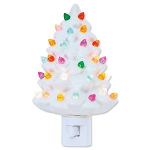 White Christmas Tree Nightlight