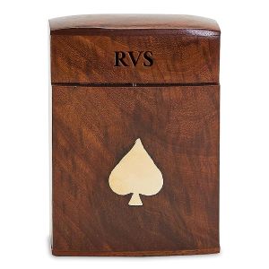 Wood Playing Card Custom Box Set