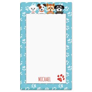 Dogs Personalized Notepad