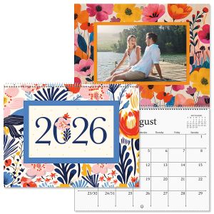 Floral 2026 Photo Calendar 