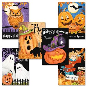 Happy Haunting Halloween Cards