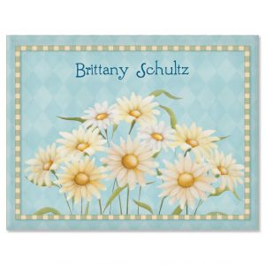 Daisy Custom Note Cards