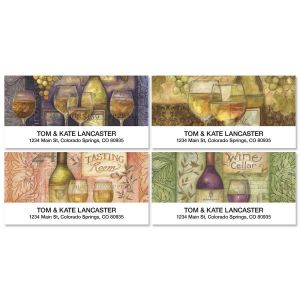 Wine Cellar Deluxe Address Labels  (4 Designs)