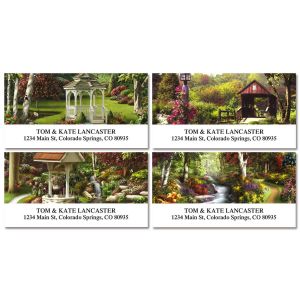 Peaceful Moments  Deluxe Address Labels  (4 Designs)