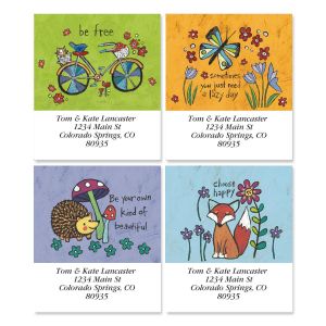 Whimsy Select Address Labels  (4 Designs)
