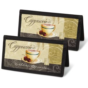 Coffee Talk Personal Checkbook Covers