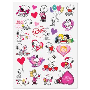 PEANUTS® Valentine Stickers