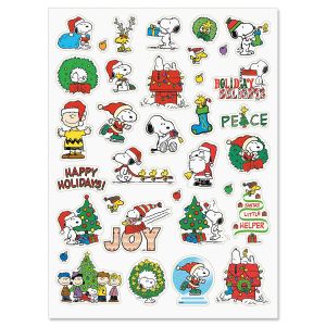 PEANUTS® Christmas Stickers