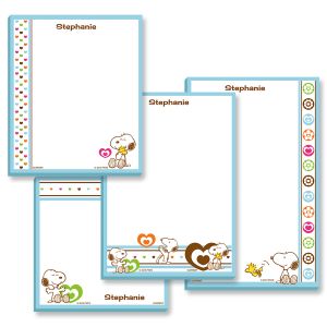 Love PEANUTS® Personalized Notepads