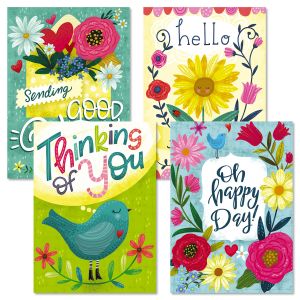 Hello Friend Thinking of You Greeting Cards