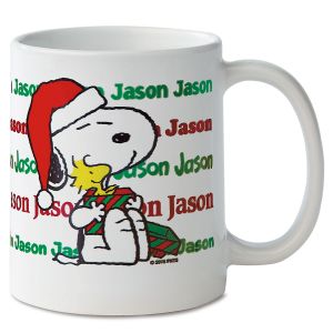 PEANUTS® Snoopy Custom Christmas Mug