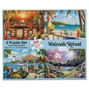 Waterside Retreat 4-in-1 Puzzle