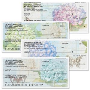 Hydrangea Personal Checks