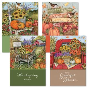 Bountiful Blessings Thanksgiving Cards