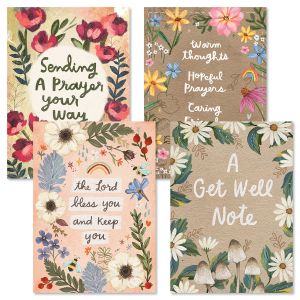 Someone Cares Get Well Faith Cards and Seals