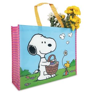 PEANUTS® Easter Large Shopping Tote Bag