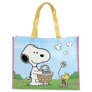 PEANUTS® Easter Large Shopping Tote Bag