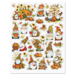 Autumn Gnomes Stickers