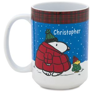 PEANUTS® Puffer Custom Mug