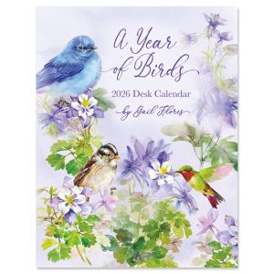 A Year Of Birds 2026 Desk Calendar