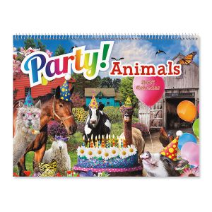 2027 Party Animals Wall Calendar