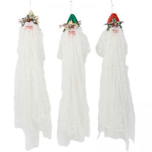 Santa with Flowing Long Bearded