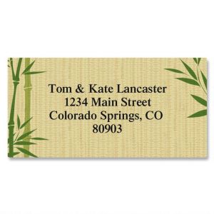 Harmonious Border Return Address Labels