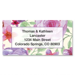 Bliss Border Return Address Labels