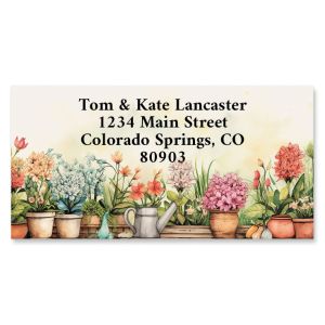 My Place Border Return Address Labels