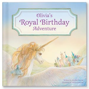 Custom My Royal Birthday Unicorn Adventure Children's Book