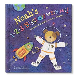 1 2 3 Blast Off With Me Personalized Storybook