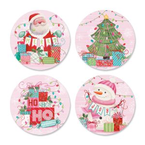 Merry Pinkmas Envelope Seals (4 Designs)